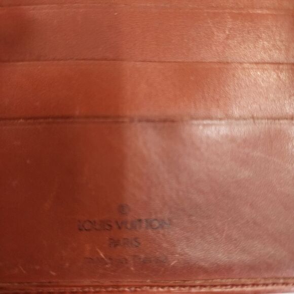 MI 0097 Authentic LOUIS VUITTON brown epi leather compact bifold wallet - Picture 6 of 6
